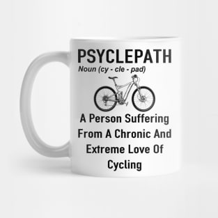 Psycle path Person Suffering Mug